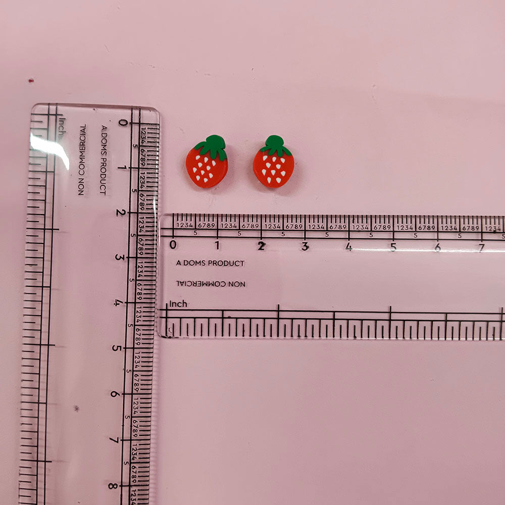 The99Jewel Cute Fruit Theme Stud Earrings Combo for Girls