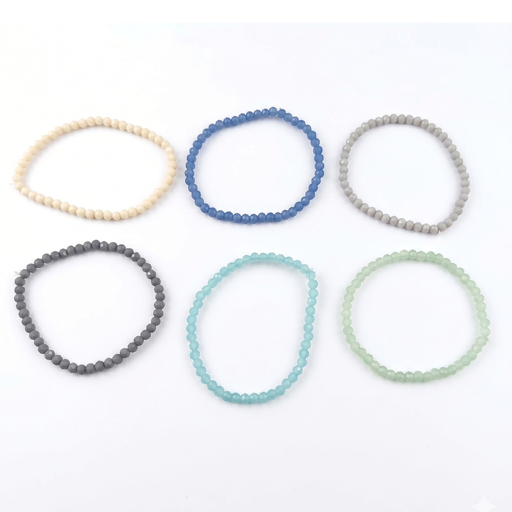 The99Jewel Colour Full Fashion Bracelet Combo Set of 6 for Women