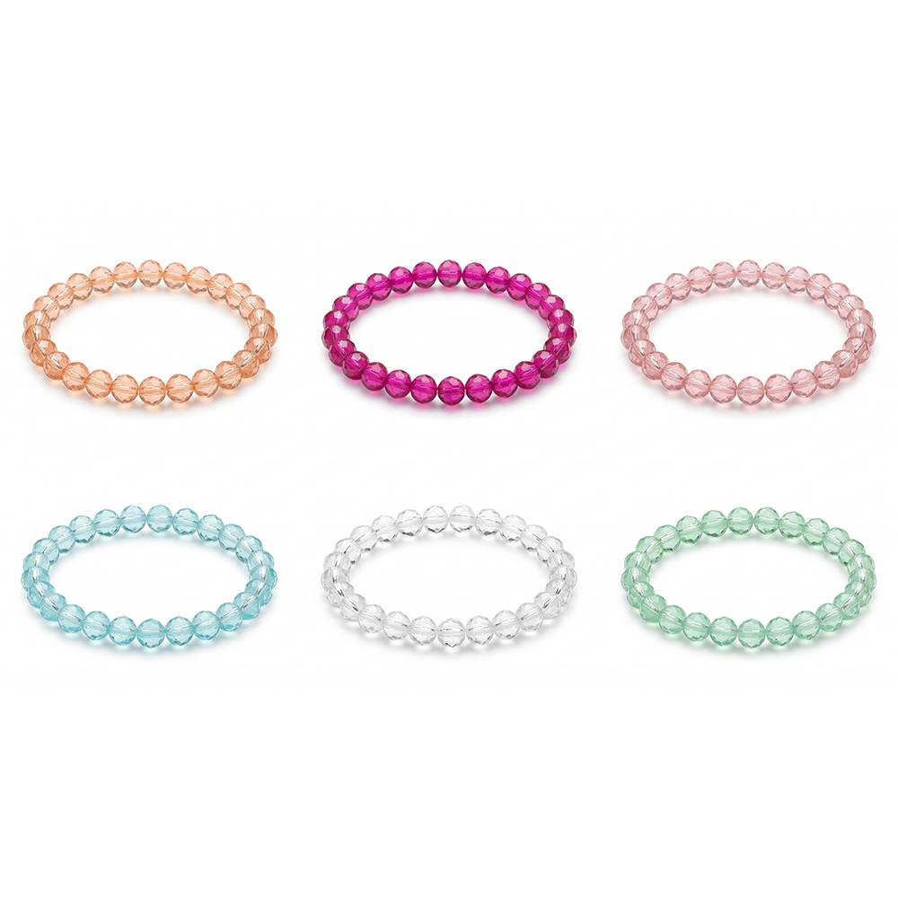 The99Jewel Colour Full Fashion Bracelet Combo Set of 6 for Women