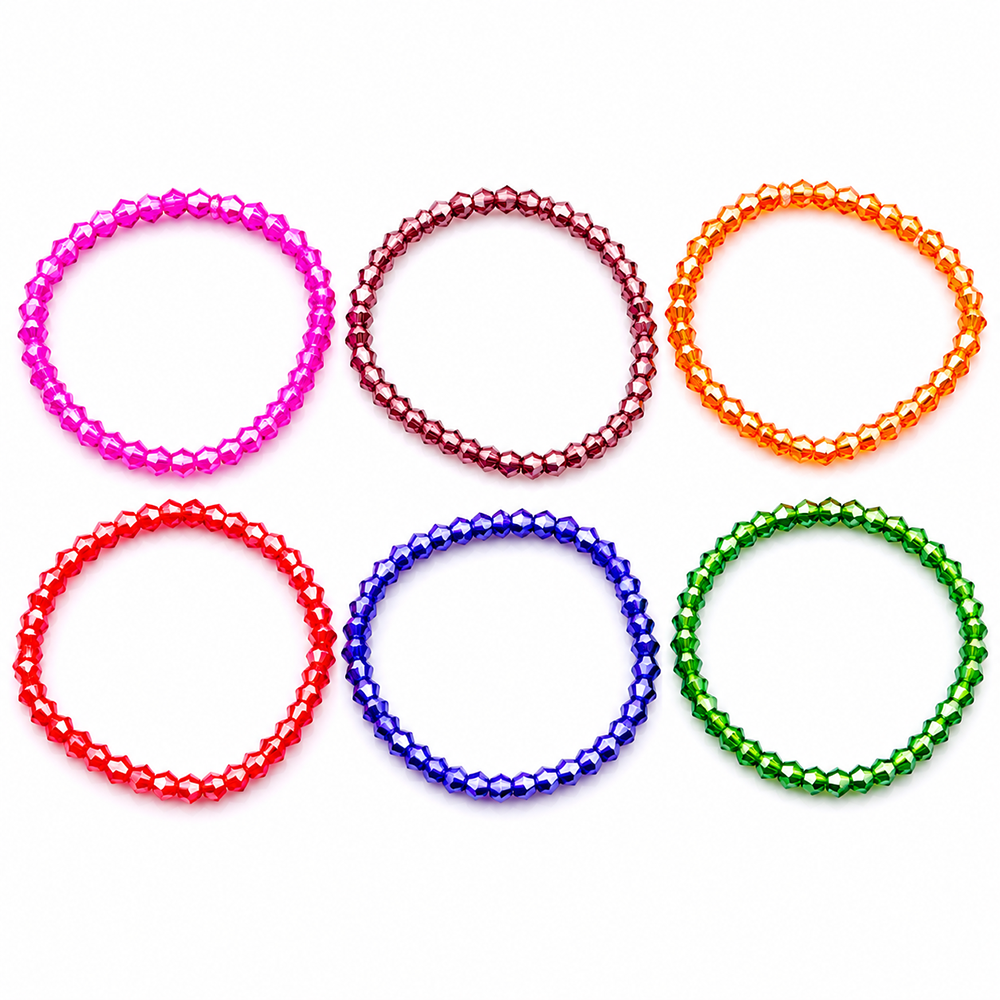 The99Jewel Colour Full Fashion Bracelet Combo Set of 6 for Women