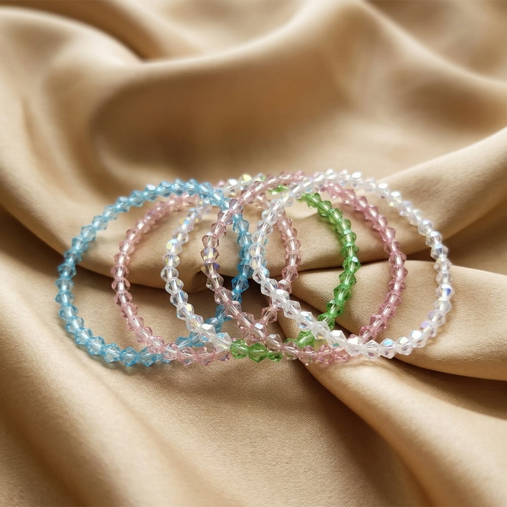 The99Jewel Colour Full Fashion Bracelet Combo Set of 6 for Women