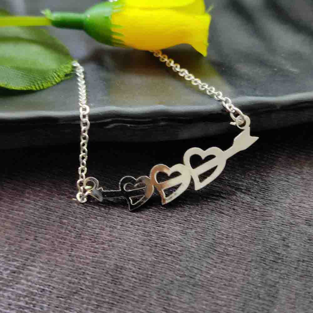 The99Jewel Heart Shape Chain Pendant - 113114607RG