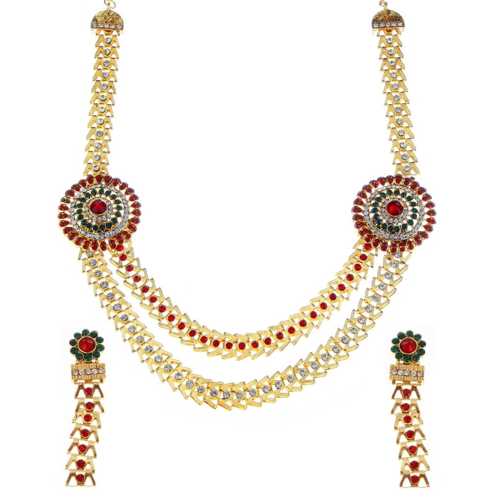 The99Jewel Exclusive Austrian Stone Necklace Set Stylish Jewelry for Women