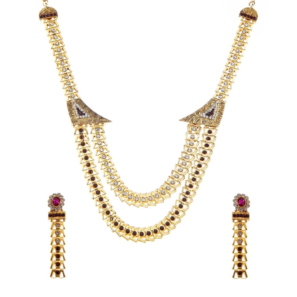 The99Jewel Exclusive Austrian Stone Necklace Set Stylish Jewelry for Women