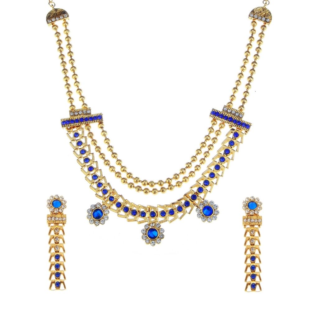 The99Jewel Exclusive Austrian Stone Necklace Set Stylish Jewelry for Women