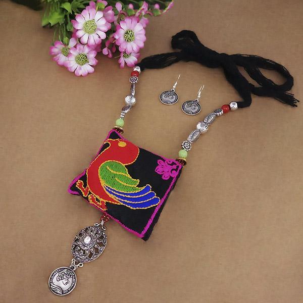 The99Jewel Handmade Embroidery Necklace
