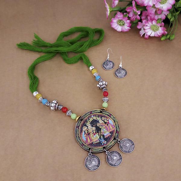 The99Jewel Digital Printed Wooden Necklace Set