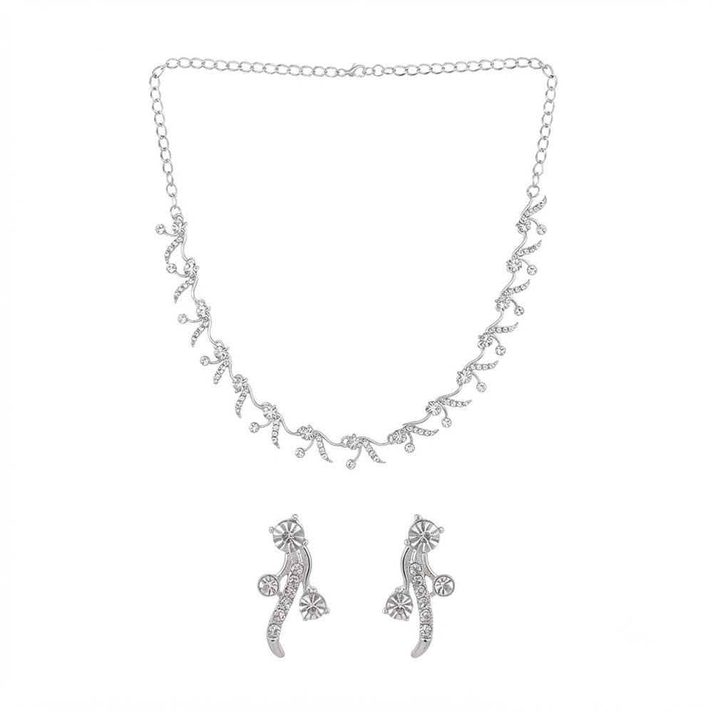 The99Jewel Premium Austrian Stone Necklace Set for Women
