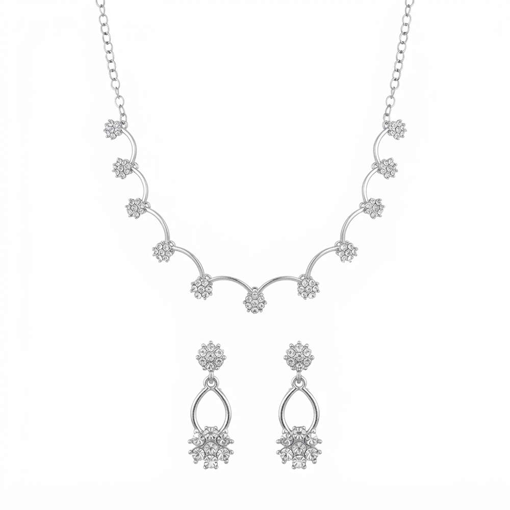 The99Jewel Premium Austrian Stone Necklace Set for Women