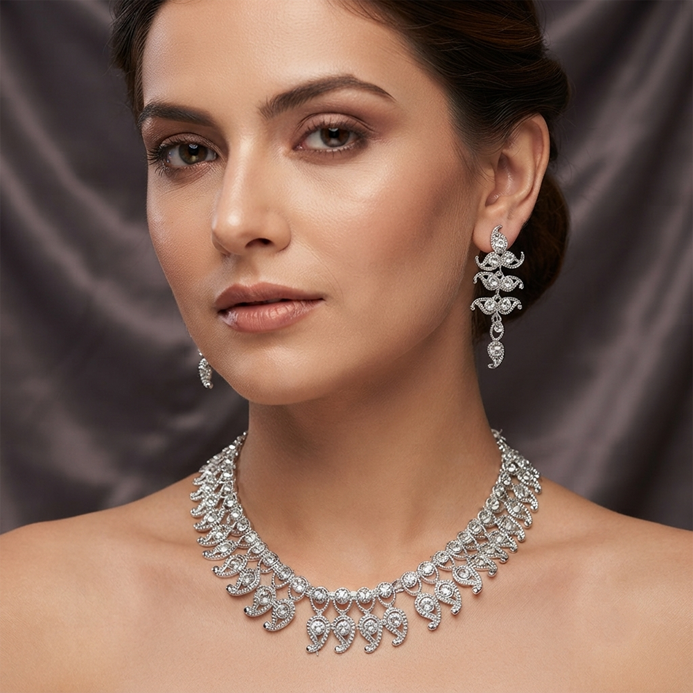 The99Jewel Radiant Austrian Stone Fashion Necklace Set
