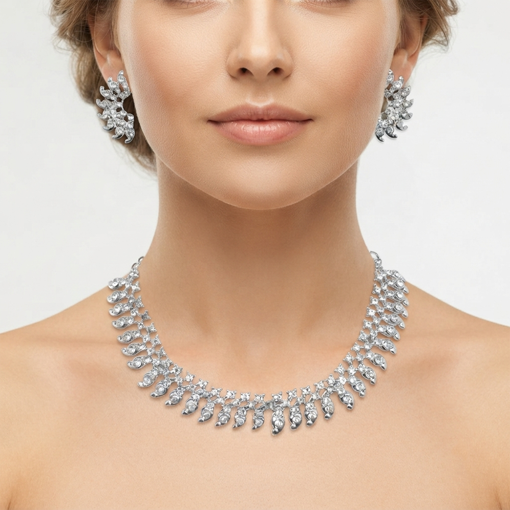 The99Jewel Radiant Austrian Stone Fashion Necklace Set