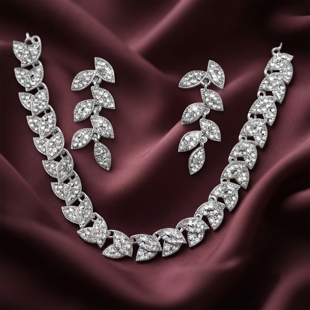 The99Jewel Radiant Austrian Stone Fashion Necklace Set