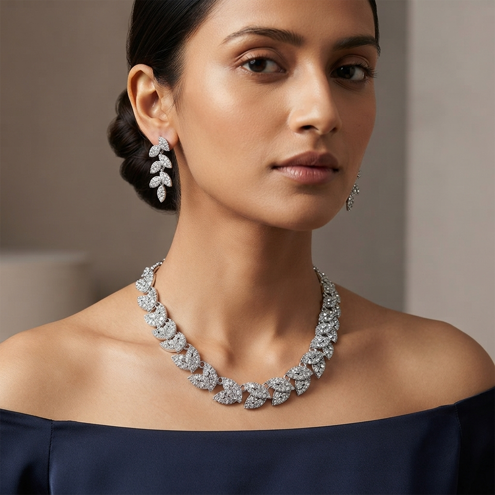 The99Jewel Radiant Austrian Stone Fashion Necklace Set