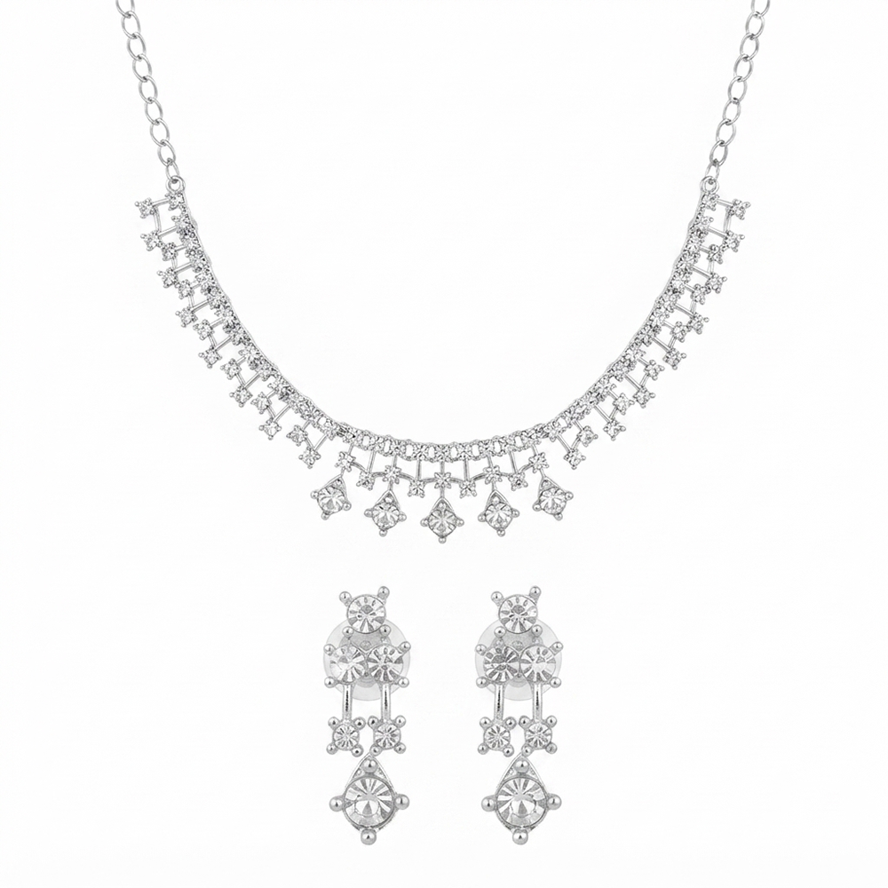 The99Jewel Radiant Austrian Stone Fashion Necklace Set