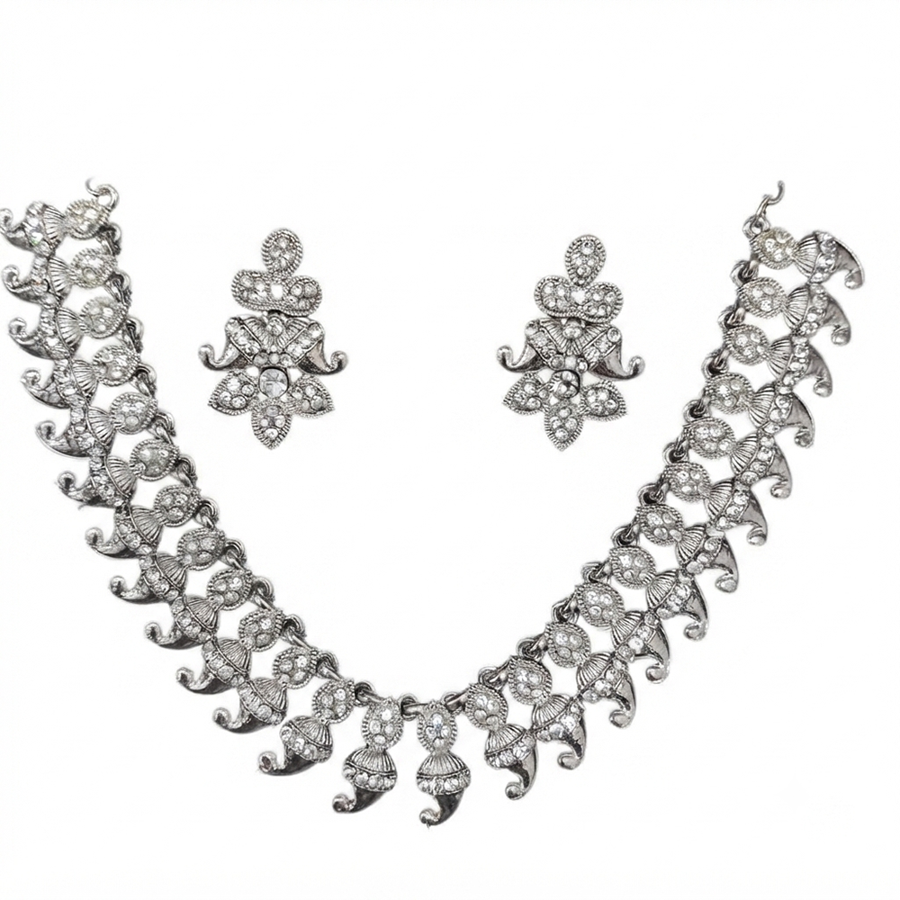 The99Jewel Sparkling Austrian Stone Jewellery Set with Earrings