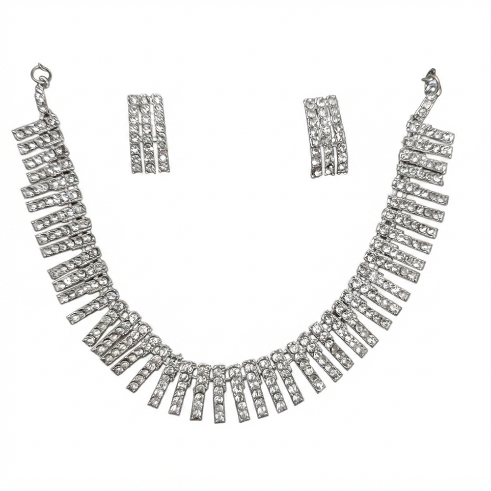 The99Jewel Sparkling Austrian Stone Jewellery Set with Earrings