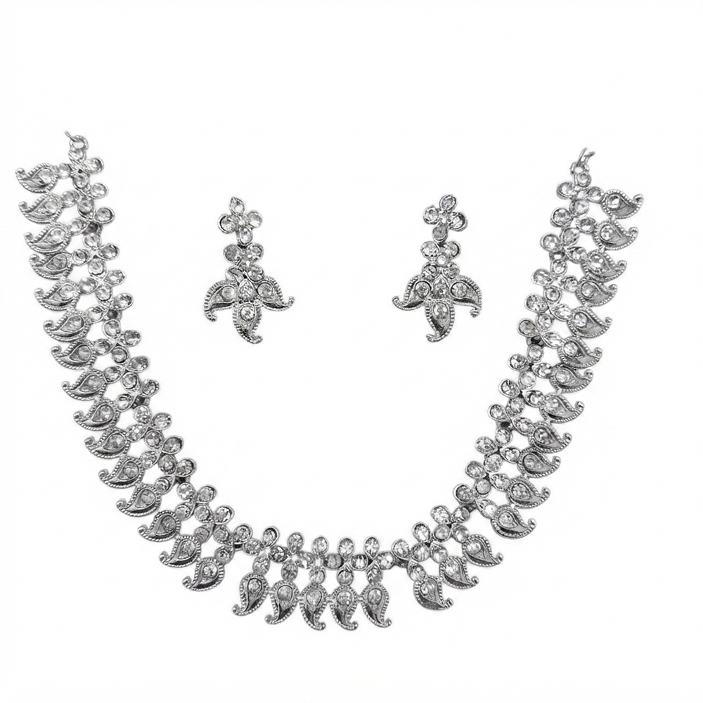 The99Jewel Sparkling Austrian Stone Jewellery Set with Earrings