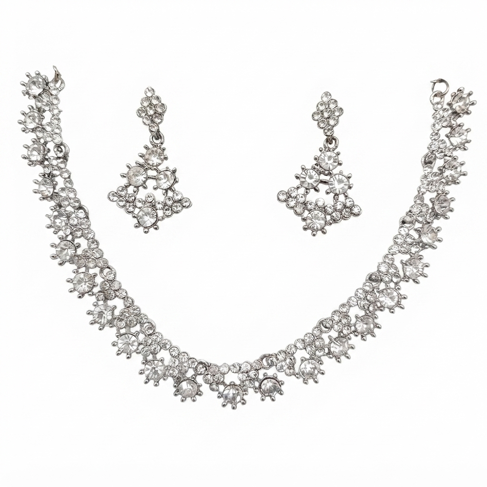 The99Jewel Sparkling Austrian Stone Jewellery Set with Earrings