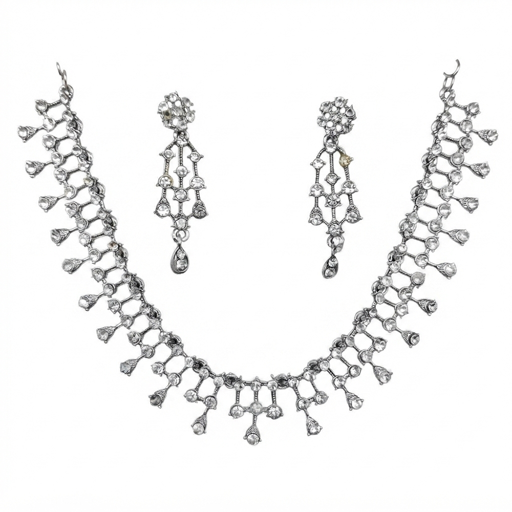 The99Jewel Sparkling Austrian Stone Jewellery Set with Earrings