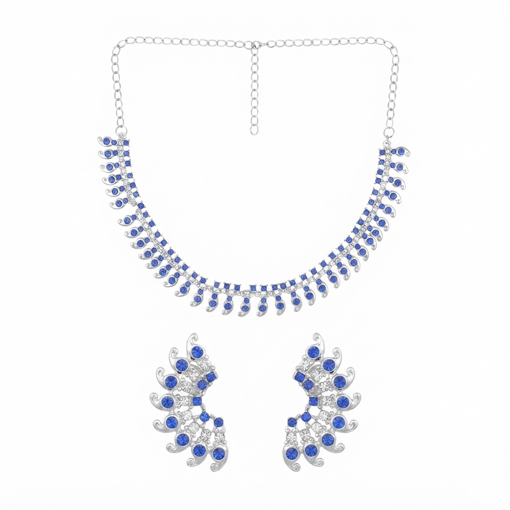 The99Jewel Prestige Austrian Stone Statement Necklace Set