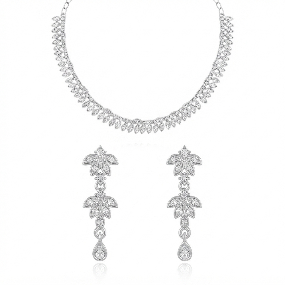 The99Jewel Prestige Austrian Stone Statement Necklace Set