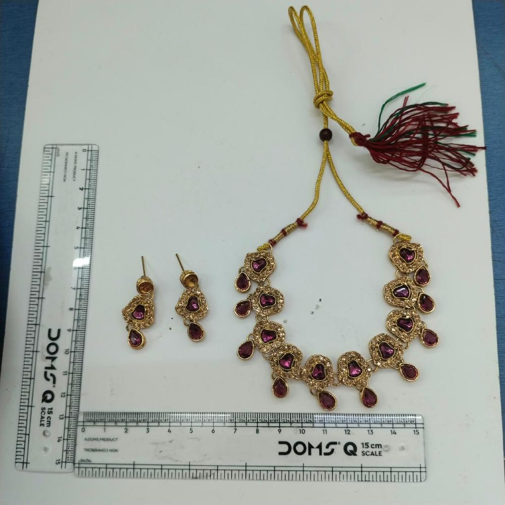 The99Jewel Women's Crystal and Austrian Stone Necklace Set with Matching Earrings | Party and Festive Wear Fashion Jewellery