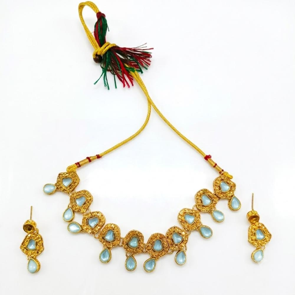 The99Jewel Women's Crystal and Austrian Stone Necklace Set with Matching Earrings | Party and Festive Wear Fashion Jewellery