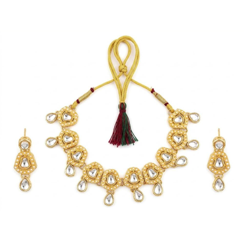 The99Jewel Women's Crystal and Austrian Stone Necklace Set with Matching Earrings | Party and Festive Wear Fashion Jewellery