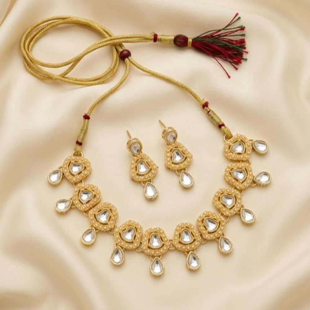 The99Jewel Women's Crystal and Austrian Stone Necklace Set with Matching Earrings | Party and Festive Wear Fashion Jewellery