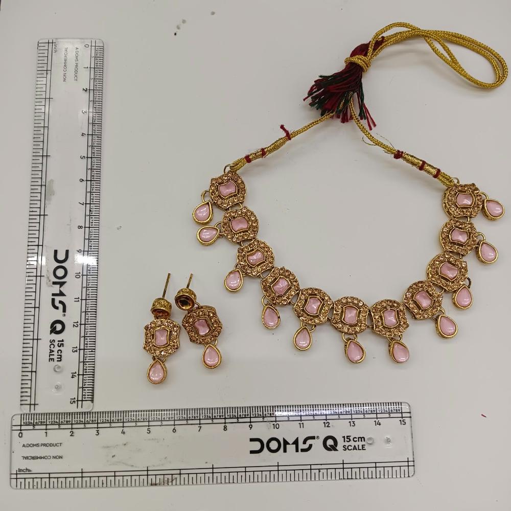 The99Jewel Elegant Austrian Stone Necklace Set with Matching Earrings for Women and Girls