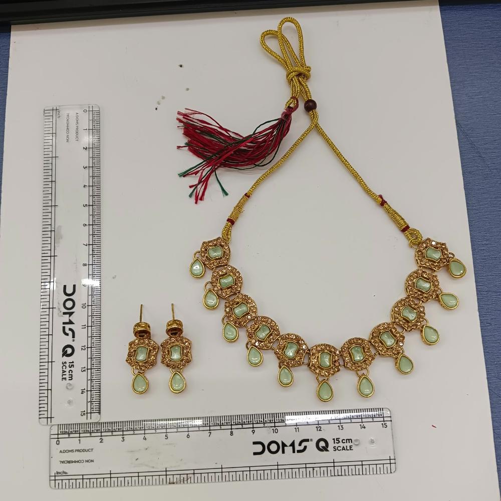 The99Jewel Elegant Austrian Stone Necklace Set with Matching Earrings for Women and Girls