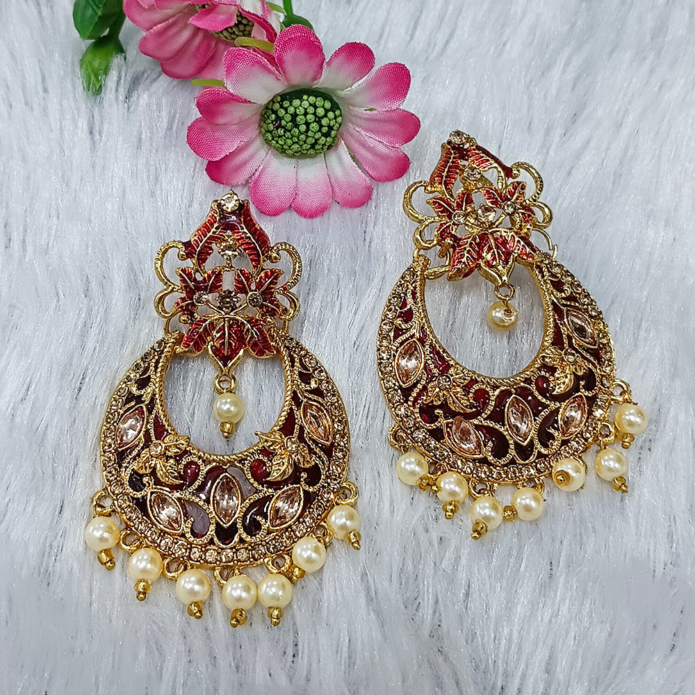 The99Jewel Classic Indian Traditional Dangler Earrings for Women 