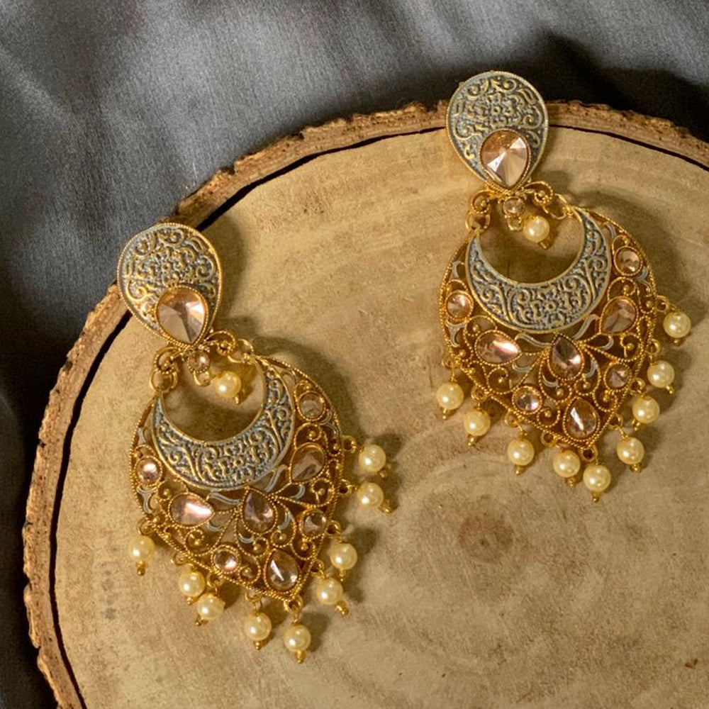 The99Jewel Ethnic Indian Dangler Earrings for Women | Stylish Ethnic Jewellery for Sarees, Salwar Suits and Lehengas