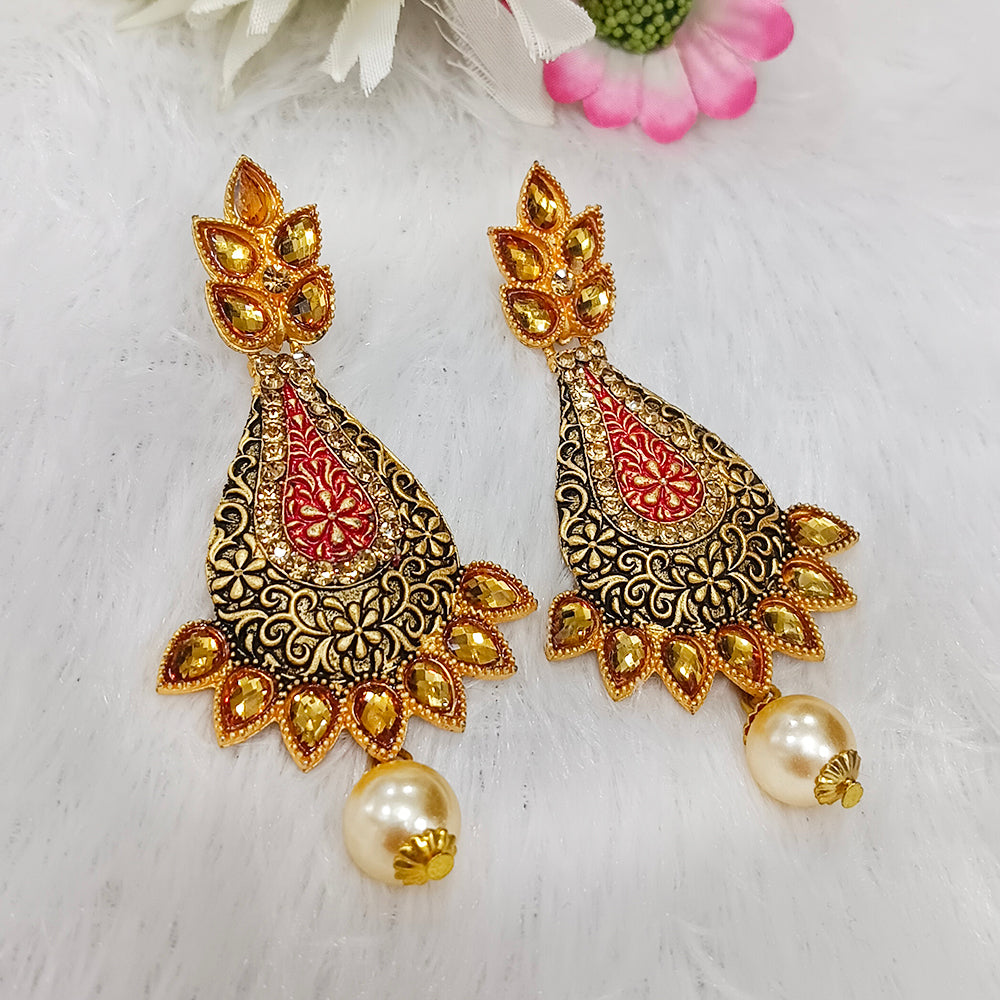 The99Jewel Ethnic Indian Dangler Earrings for Women | Stylish Ethnic Jewellery for Sarees, Salwar Suits and Lehengas