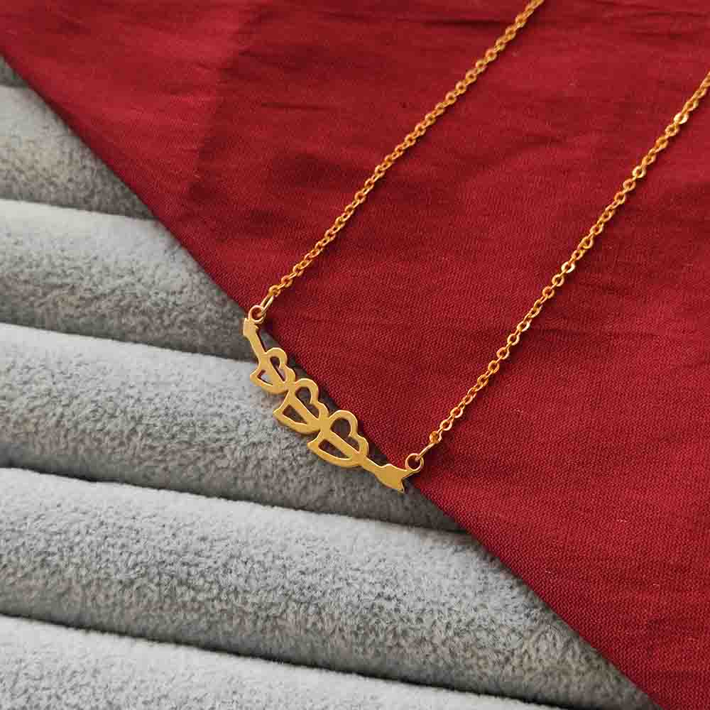 The99Jewel Heart Shape Chain Pendant - 113114607RG