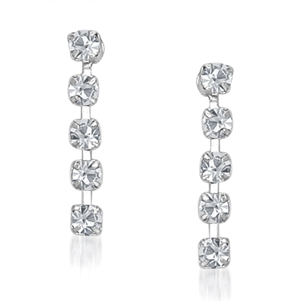 The99Jewel White Austrian Stone Necklace Set With Maang Tikka