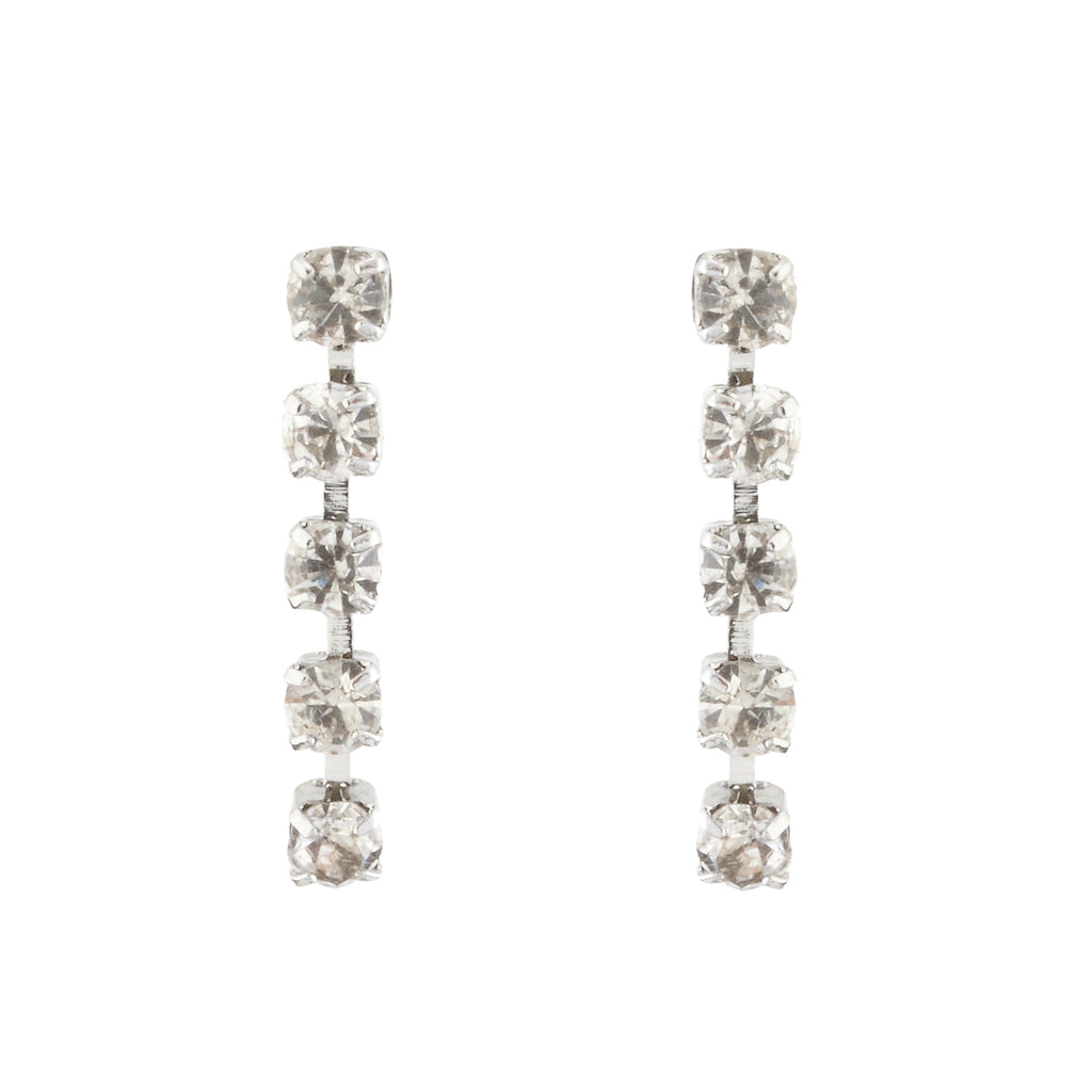 The99Jewel Austrian Stone Silver Plated Necklace Set With Bracelet