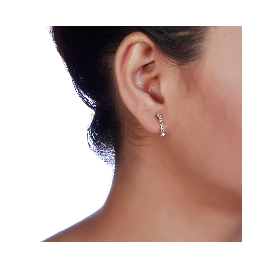 The99Jewel Gold Plated Stone Necklaces Set with Bracelet