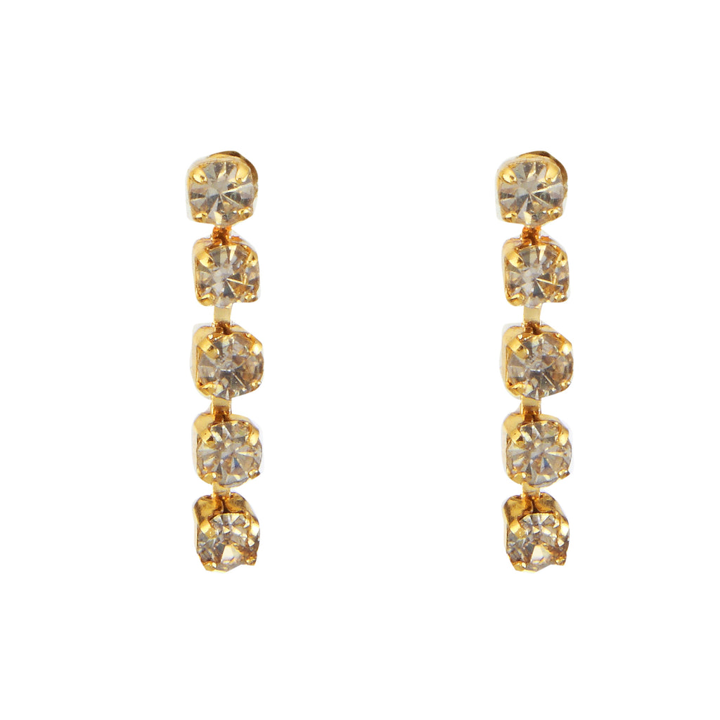 The99Jewel Gold Plated Necklace Set With Bracelet