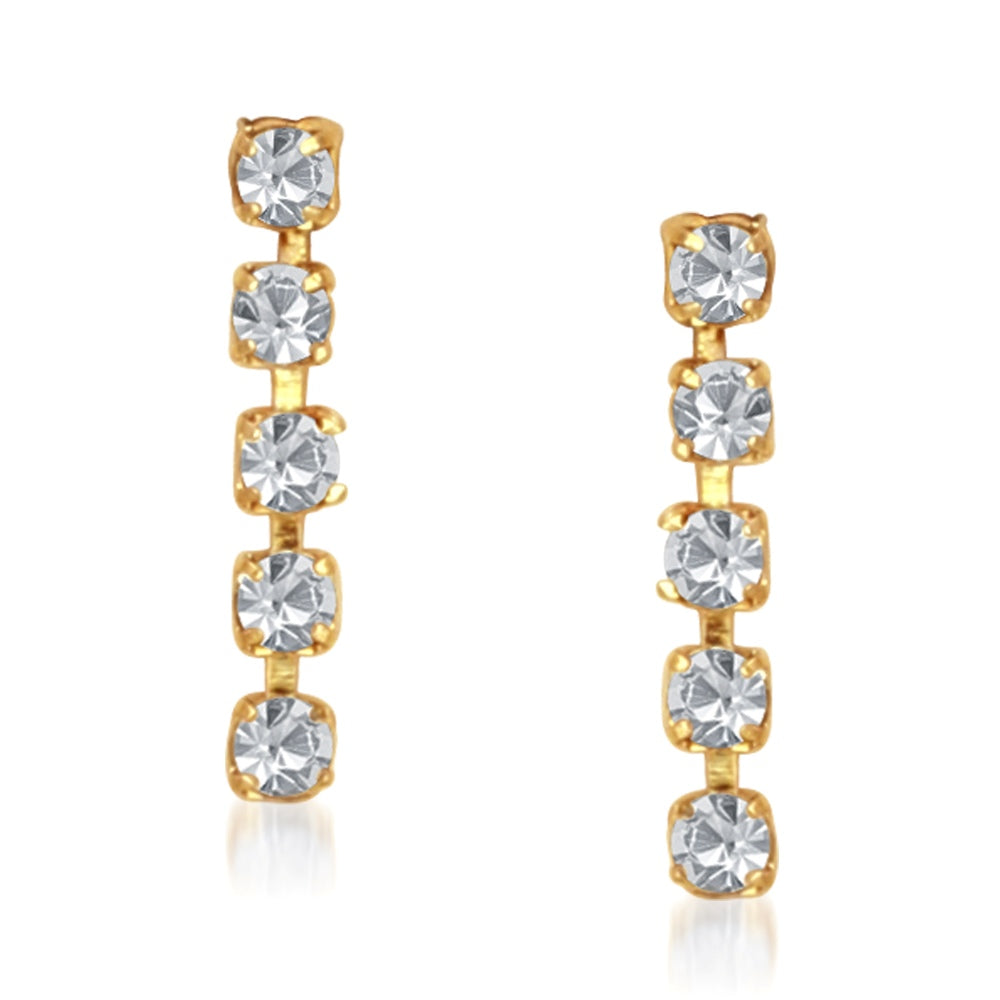 The99Jewel Stone Gold Plated Necklaces Set With Bracelet