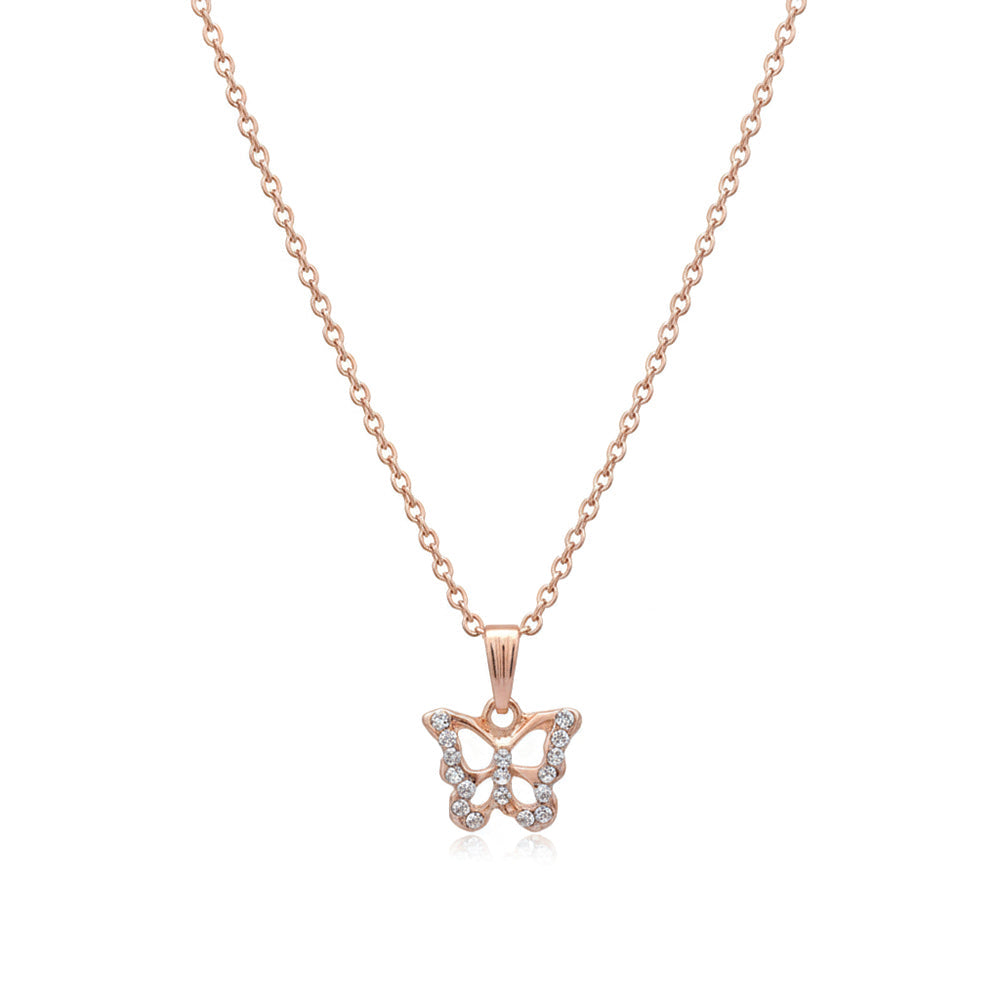 The99Jewel Delicate Butterfly Chain Pendent For Everyday wear
