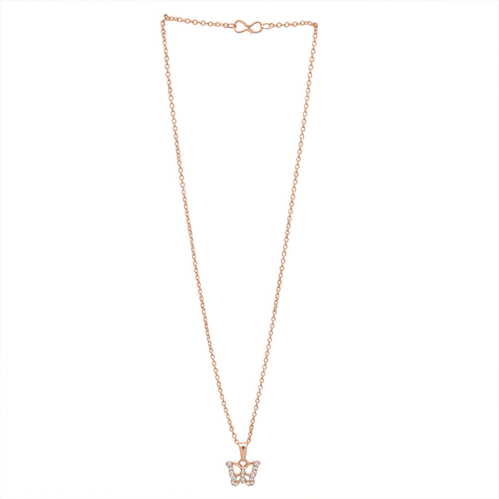 The99Jewel Delicate Butterfly Chain Pendent For Everyday wear