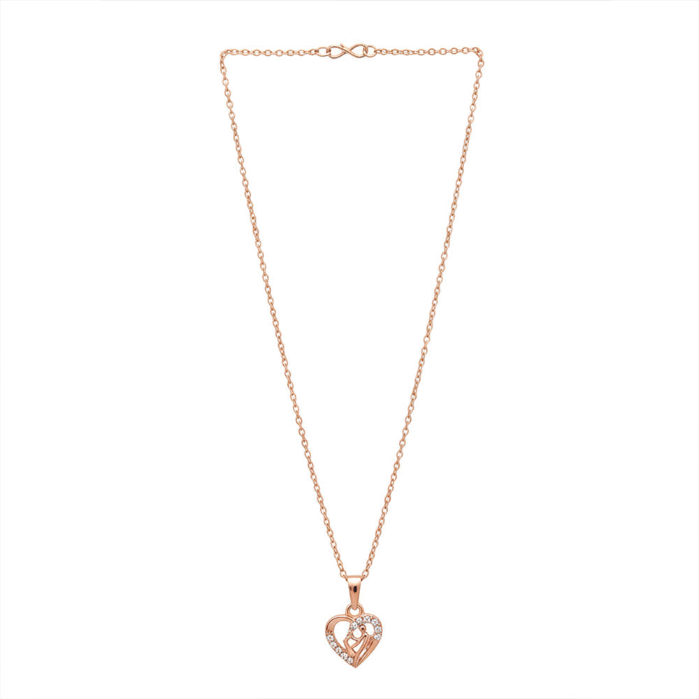 The99Jewel Stylish Heart Chain Pendent For Everyday wear