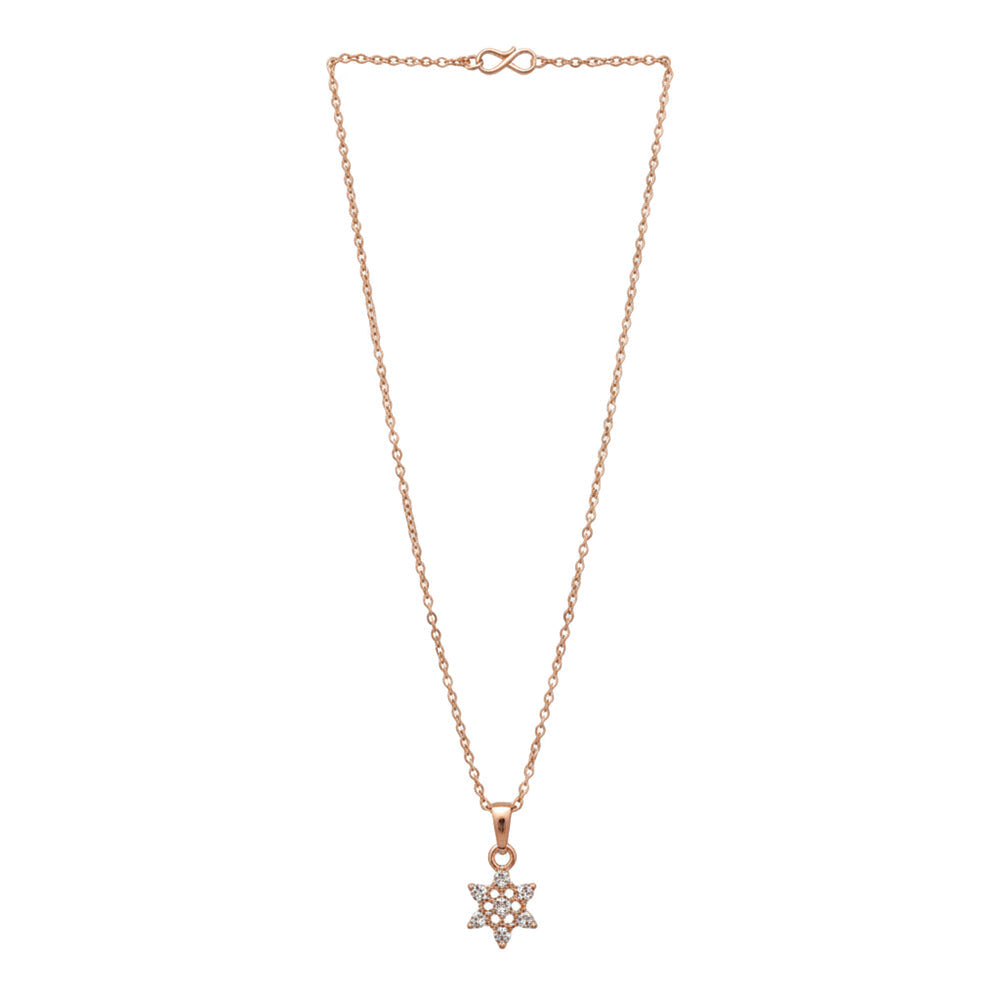 The99Jewel Star Design Chain Pendent set for womens