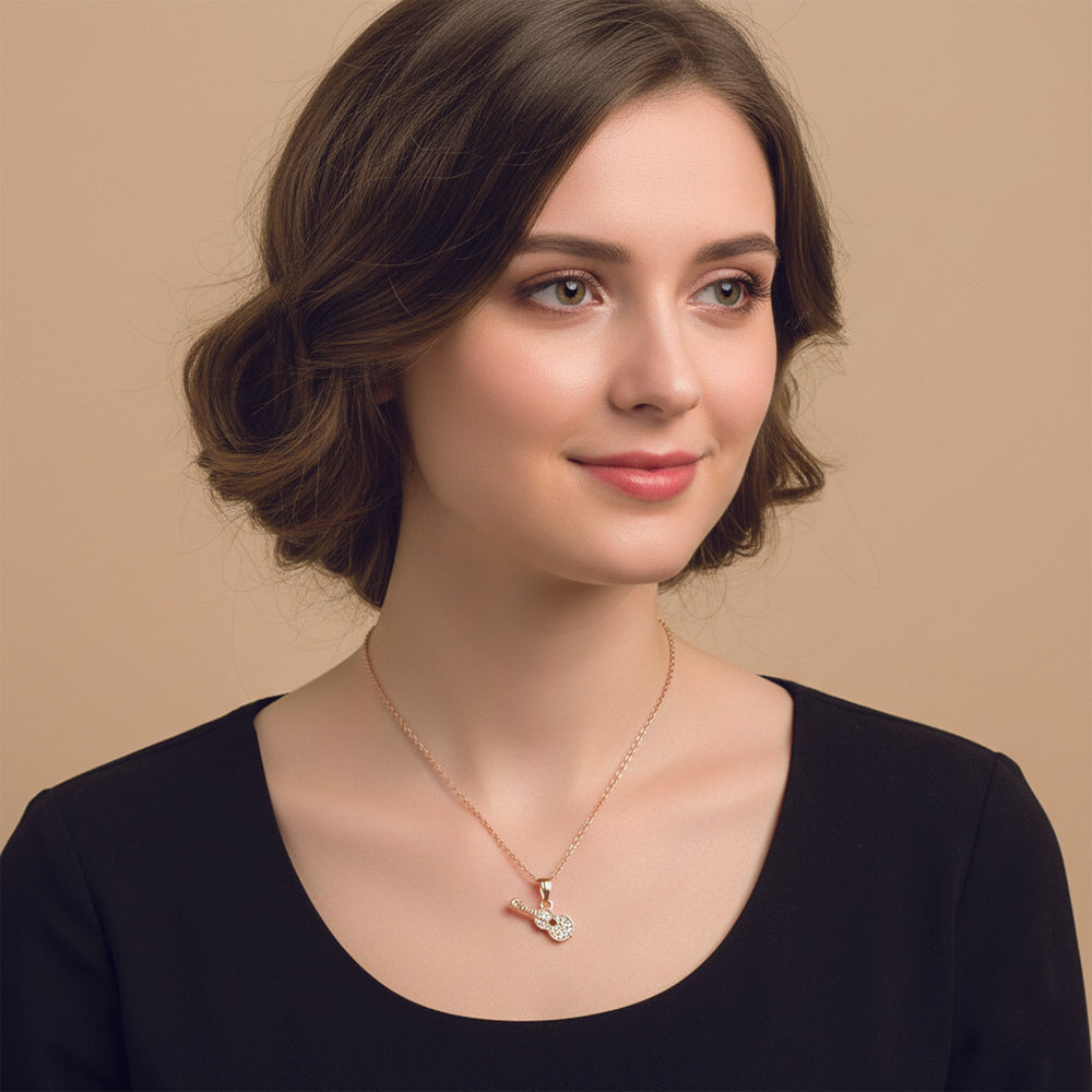 The99Jewel Modern Guitar Chain Pendent Necklace For All Occassions