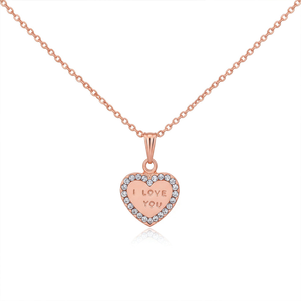 The99Jewel  Graceful Heart Chain Pendent for casual wear