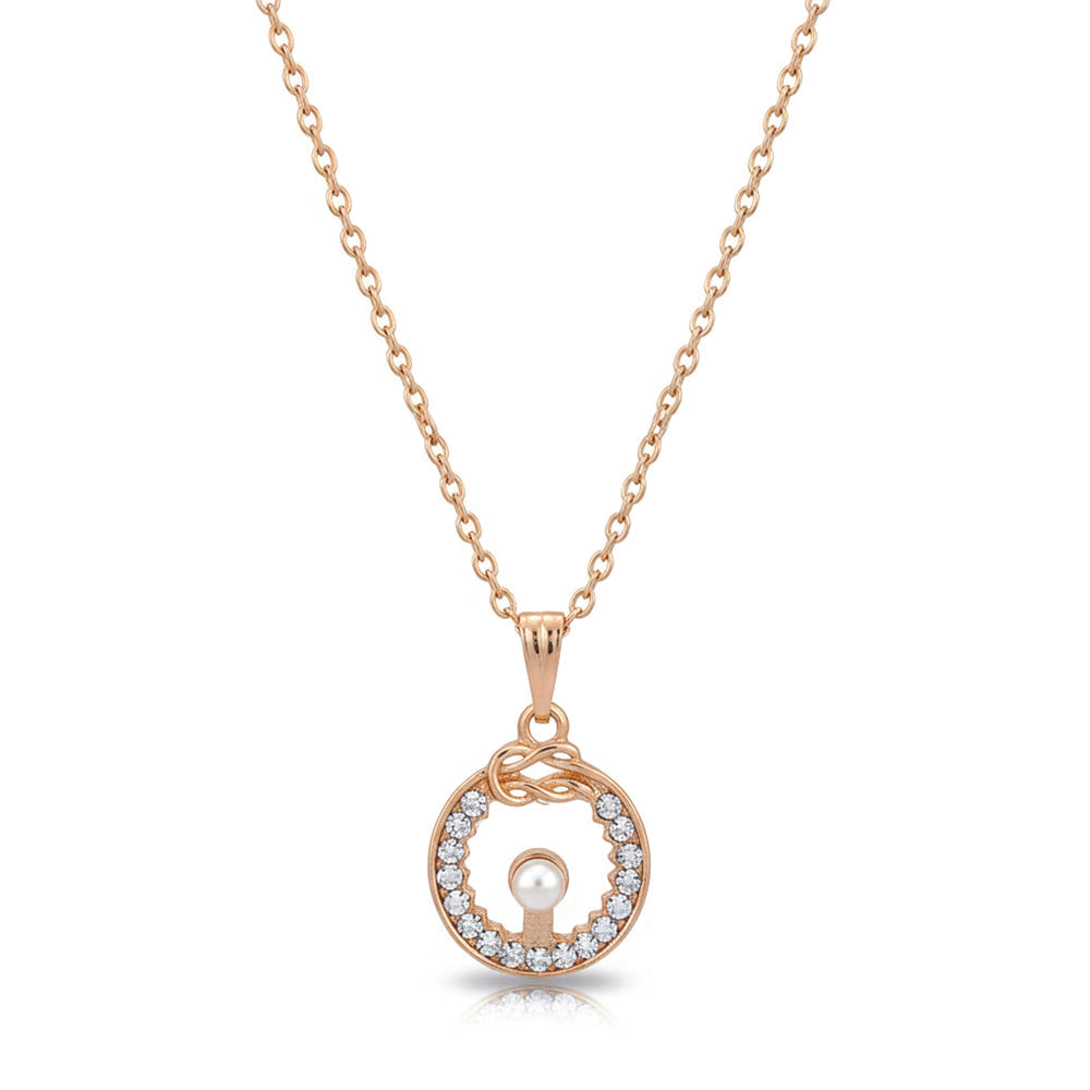 The99Jewel  Graceful Unique Circle Chain Pendent for casual wear