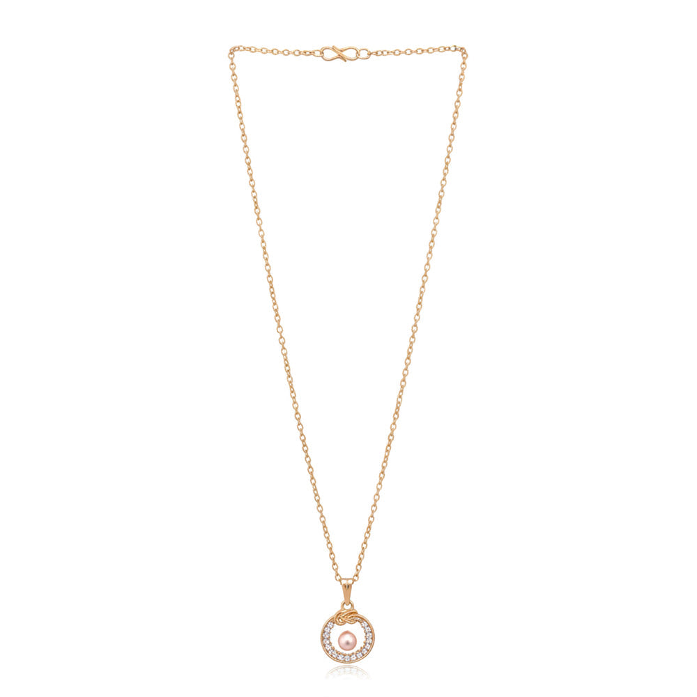 The99Jewel  Graceful Unique Circle Chain Pendent for casual wear