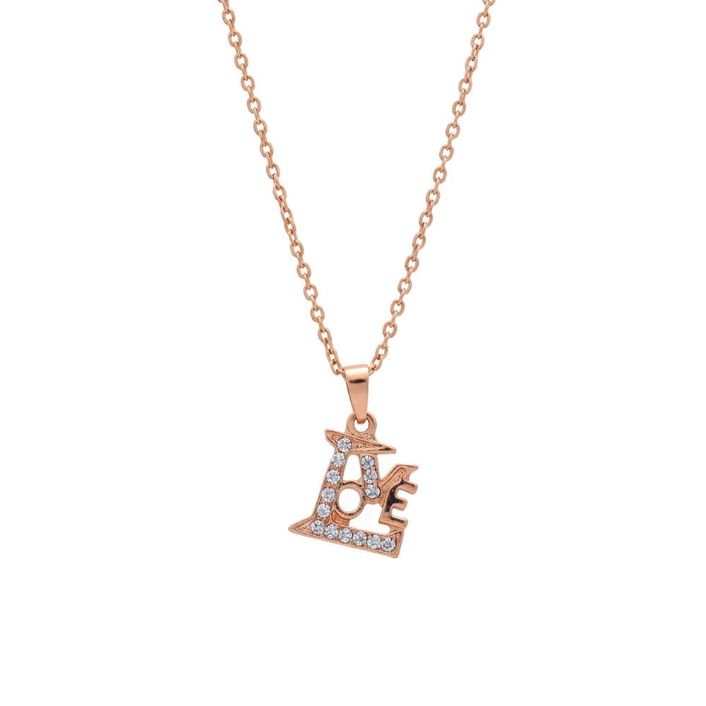 The99Jewel Romantic Love Symbol Pendant with Chain