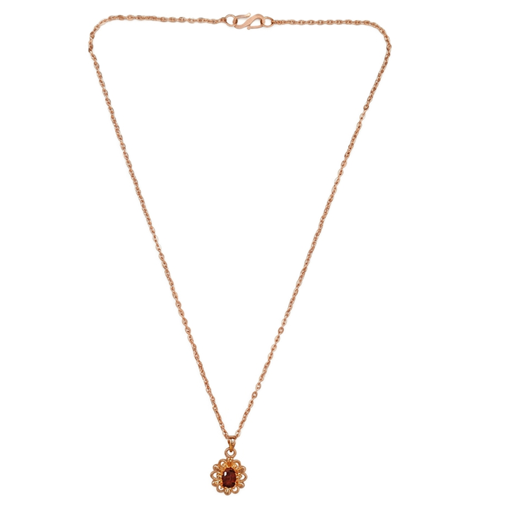 The99Jewel Crystal Stone Chain Pendant For Women/ Girls